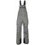 686 Hot Lap Insulated Bibs Grey Melange