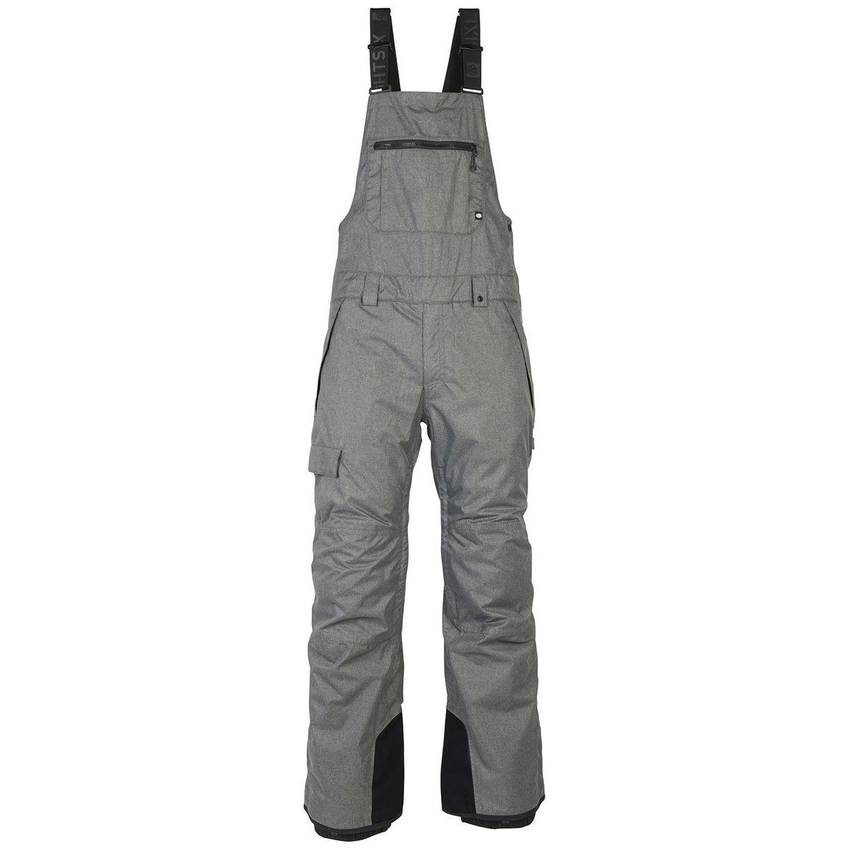 686 Hot Lap Insulated Bibs Grey Melange