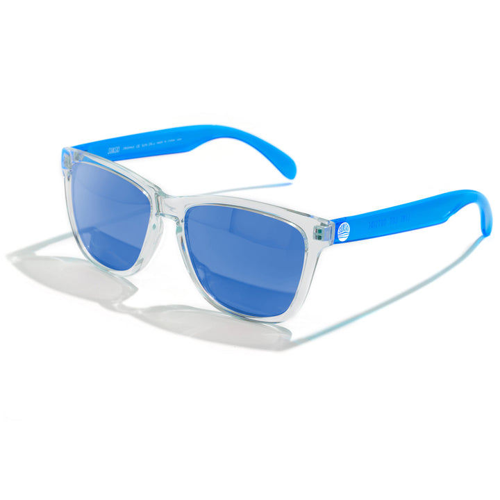 Sunski Originals Sunglasses Clear/Blue Polarized