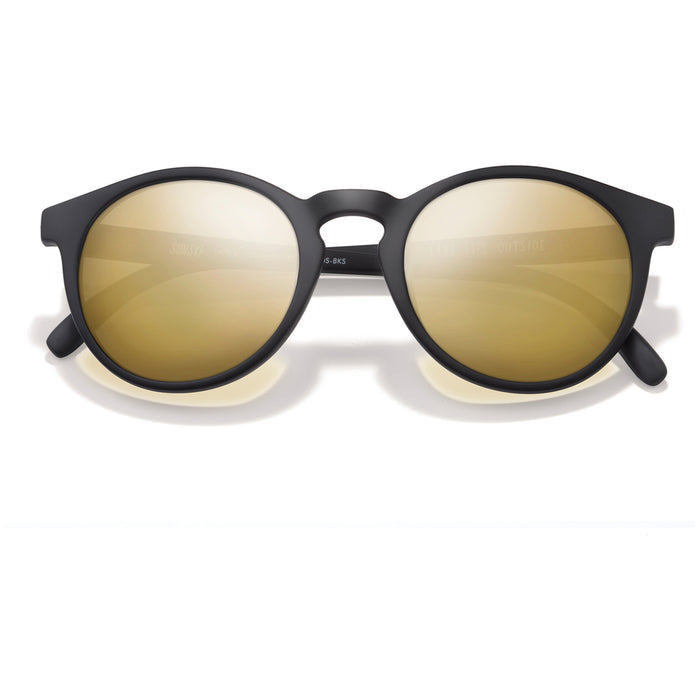 Sunski Dipsea Sunglasses Black/Gold Polarized