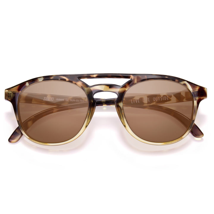 Sunski Olema Sunglasses Tortoise/Amber Polarized