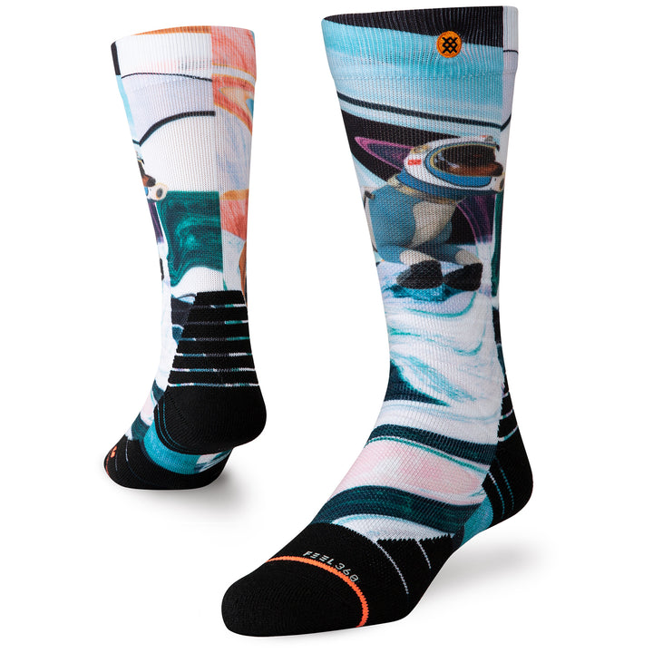 Stance Astrodog Snow Socks - Women's White