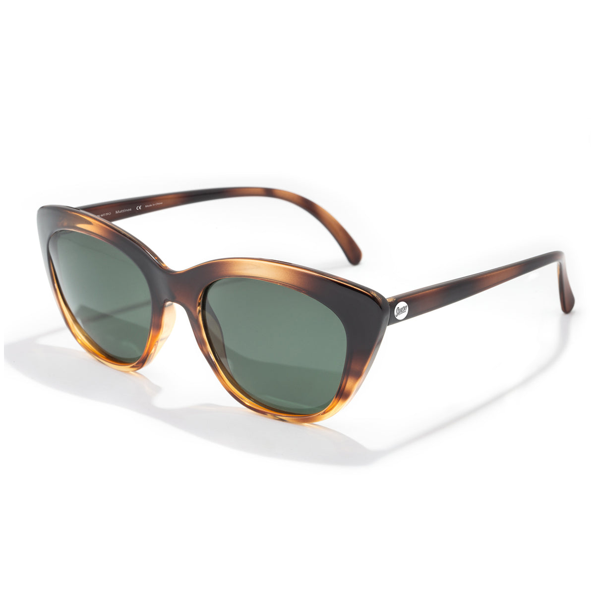 Sunski Mattinas Sunglasses Tortoise/Forest Polarized
