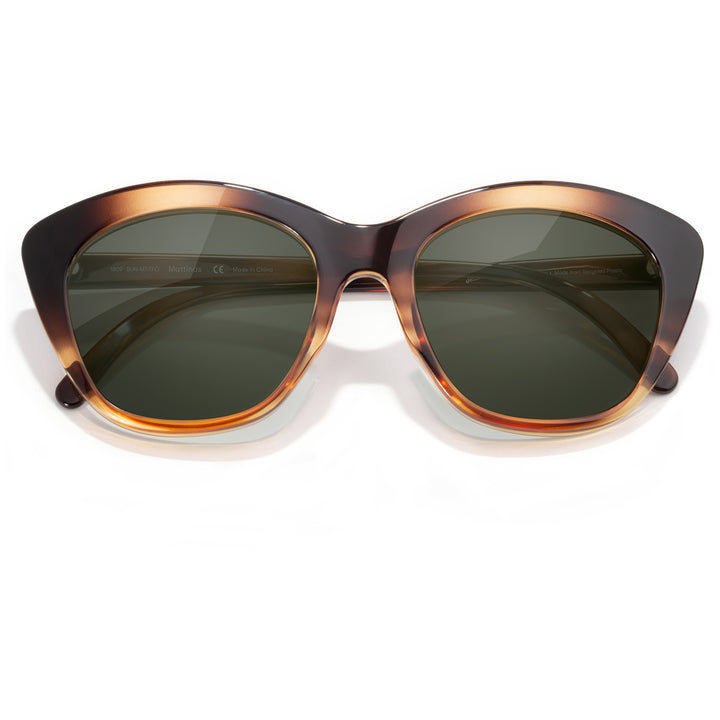 Sunski Mattinas Sunglasses Tortoise/Forest Polarized