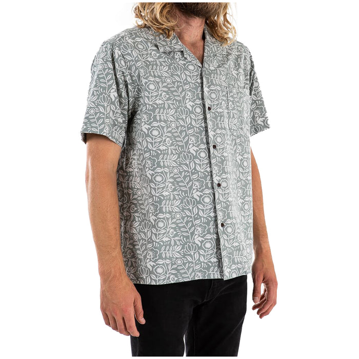 Katin Leary Aloha Short-Sleeve Shirt Gray Green
