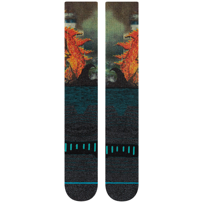 Stance Lizard Lou Snow Socks Green