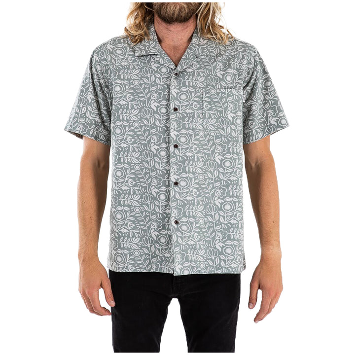 Katin Leary Aloha Short-Sleeve Shirt Gray Green