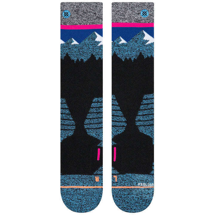 Stance Ridge Line Snow Socks - Women's Black