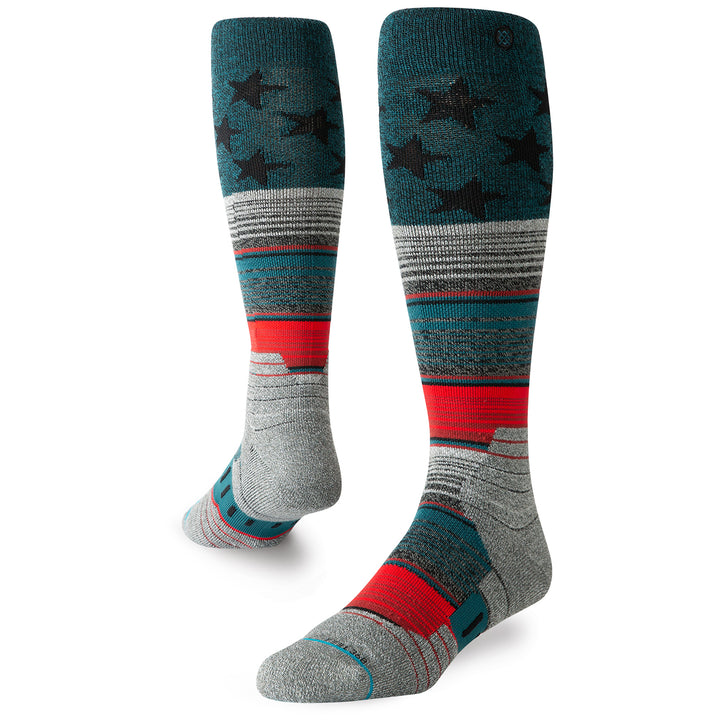Stance Star Fade Snow Socks Green