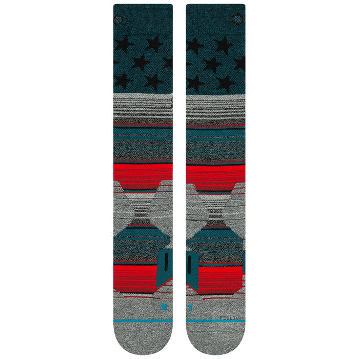 Stance Star Fade Snow Socks Green