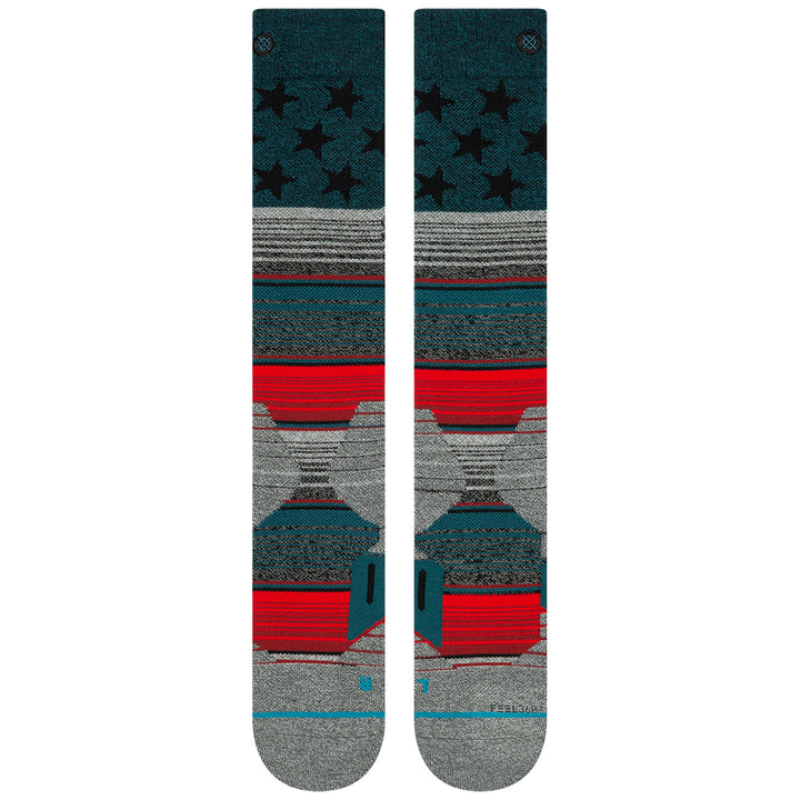 Stance Star Fade Snow Socks Green