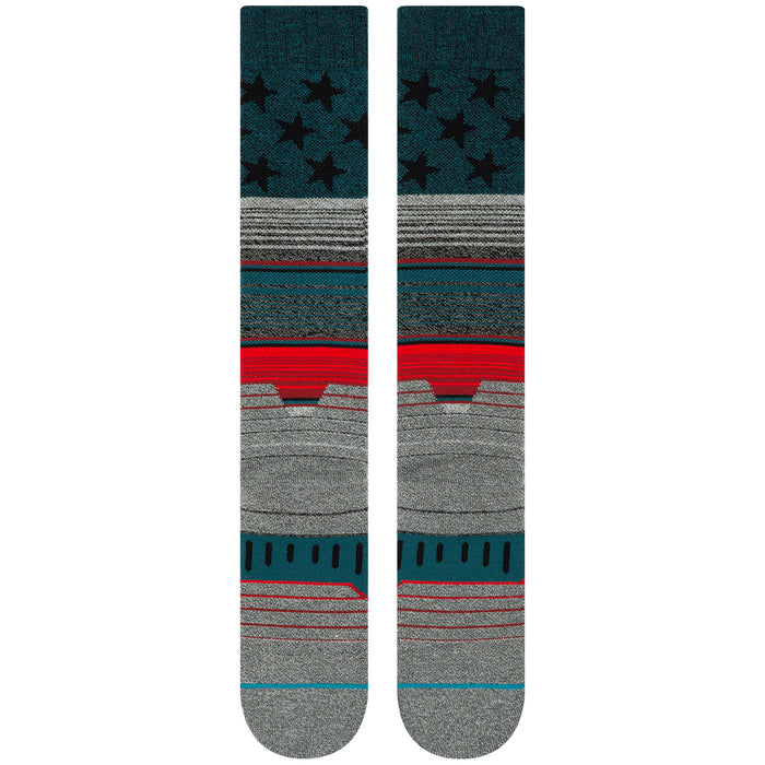 Stance Star Fade Snow Socks Green