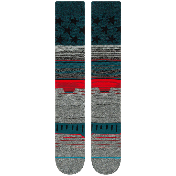 Stance Star Fade Snow Socks Green