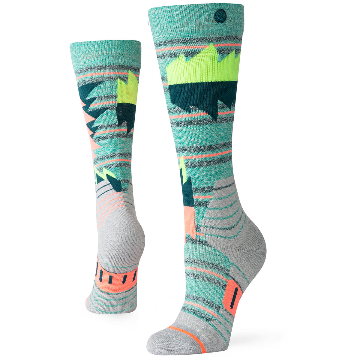 Stance Oscillate Snow Socks - Women's Teal