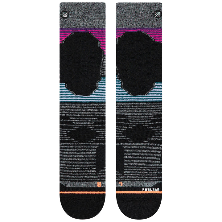 Stance Wolf Crossing Ski Socks - Women's Black