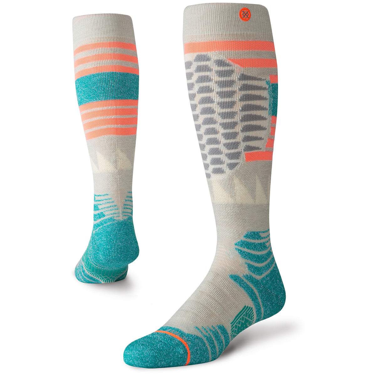 Stance Lucerne Ski Socks - Women's Grey Heather