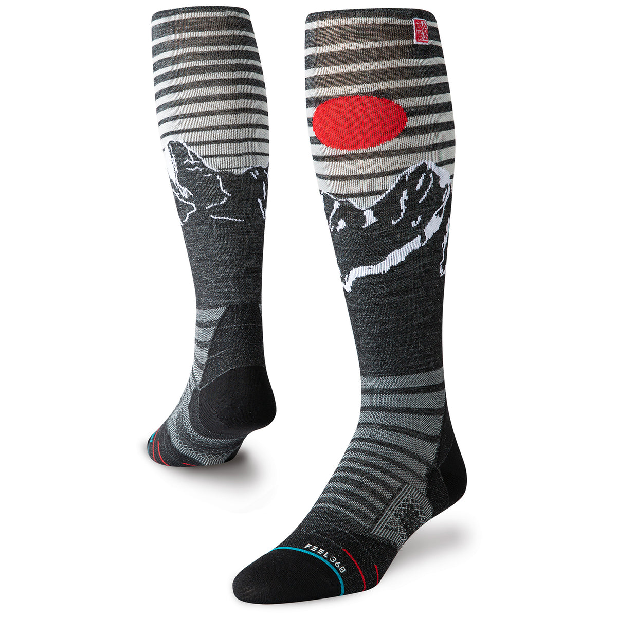 Stance Alpine JC Ski Socks Black