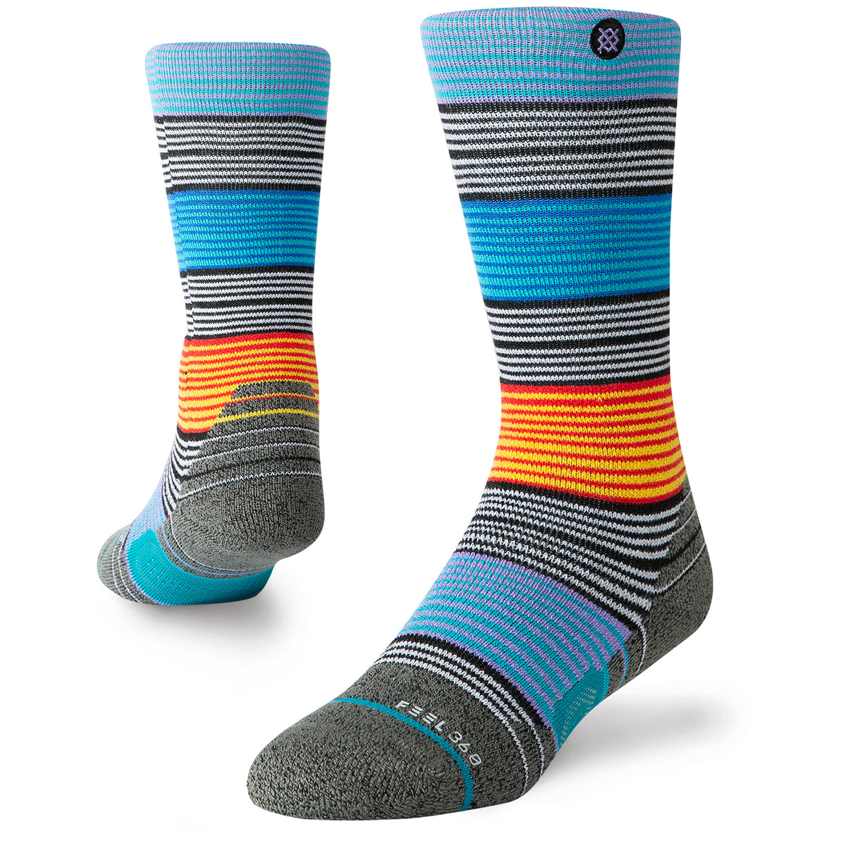 Stance Wolf Crossing Snow Socks - Kids' Multi