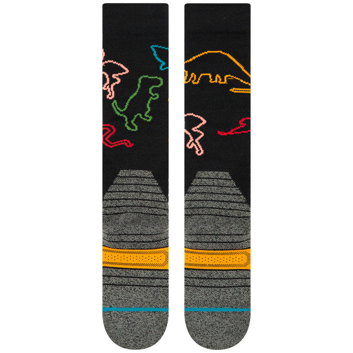 Stance You Are Silly Snow Socks - Big Kids' Black