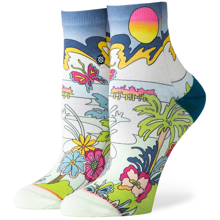 Stance Hot Trop Socks - Women's Teal