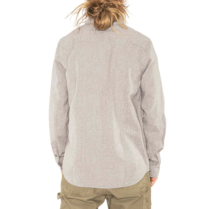 Armada Baker Tech Flannel Shirt Slate