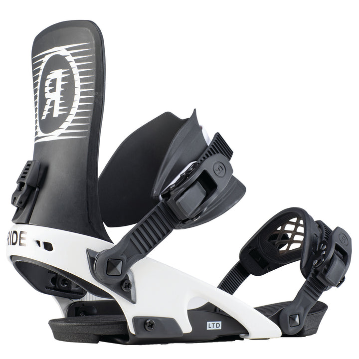 Ride LTD Snowboard Bindings 2020 Black/White