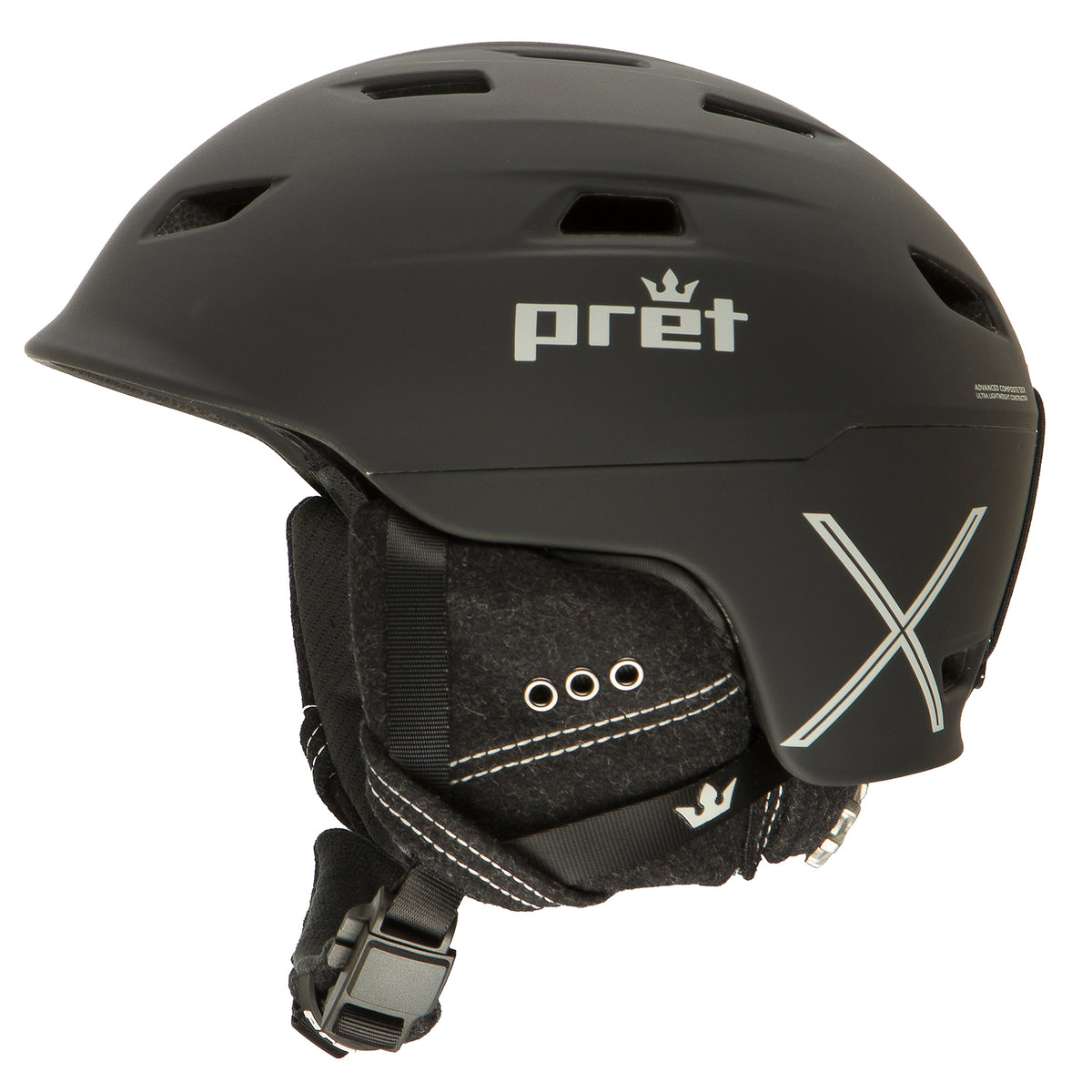 Pret Refuge X Helmet Team Black