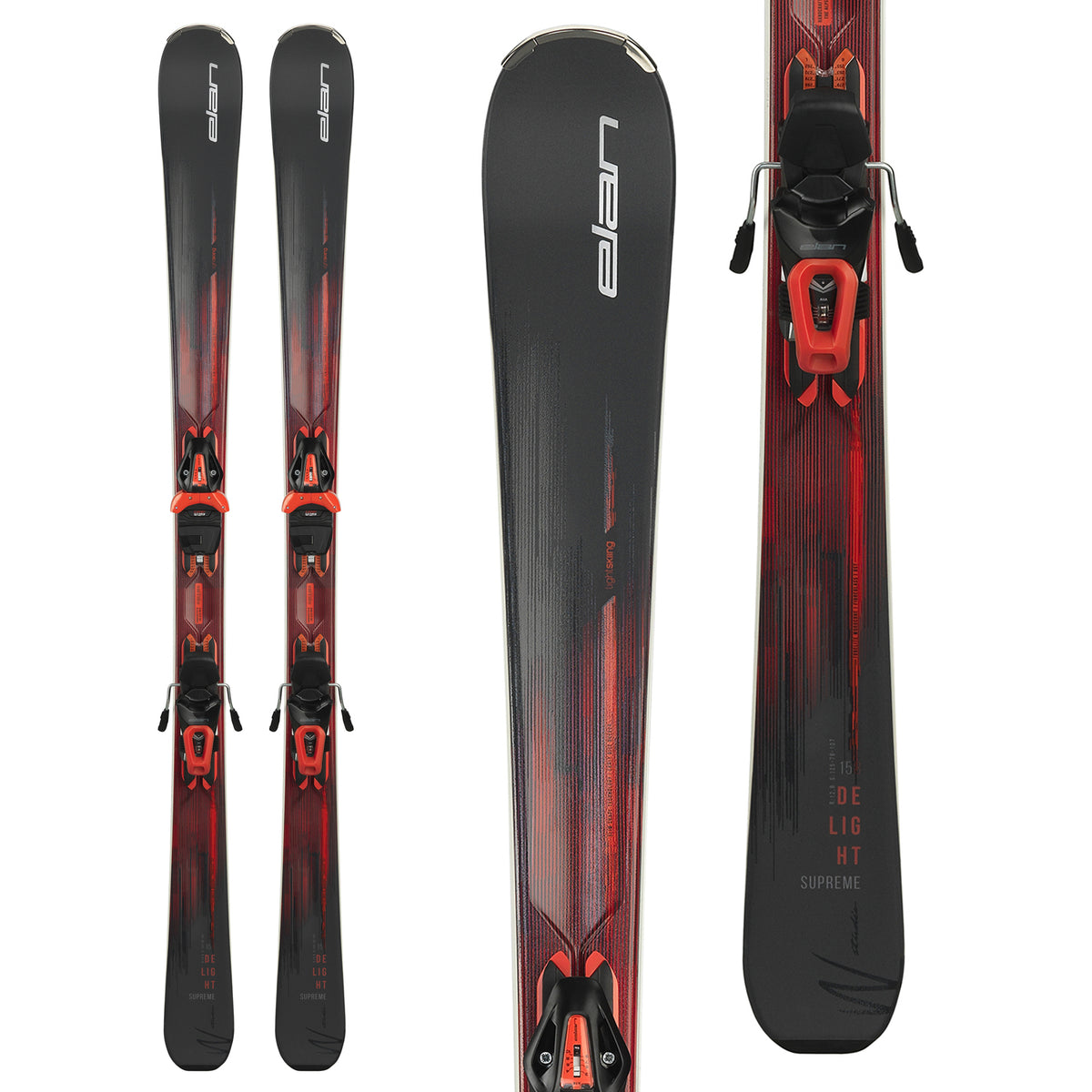 Elan Delight Supreme Power Shift Skis + ELW 10 GW Bindings - Women's 2019