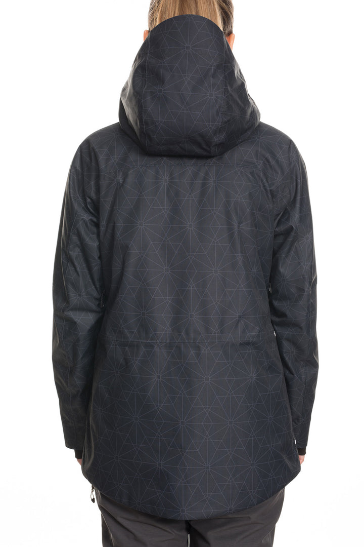 686 GLCR Cloud Down Thermagraph Jacket - Women's Black Outline