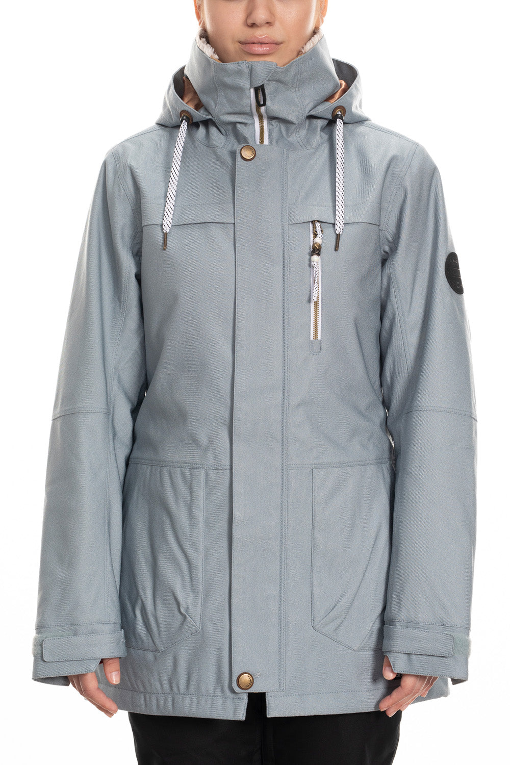 686 Spirit Insulated Jacket - Women's Light Blue Denim