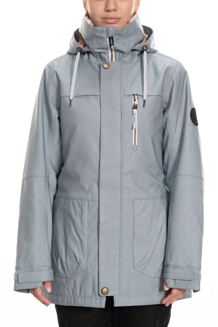 686 Spirit Insulated Jacket - Women's Light Blue Denim
