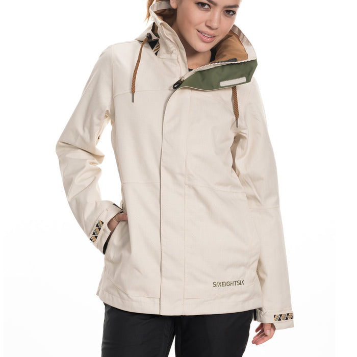 686 Smarty 3-in-1 Spellbound Jacket - Women's Bone Diamond Texture