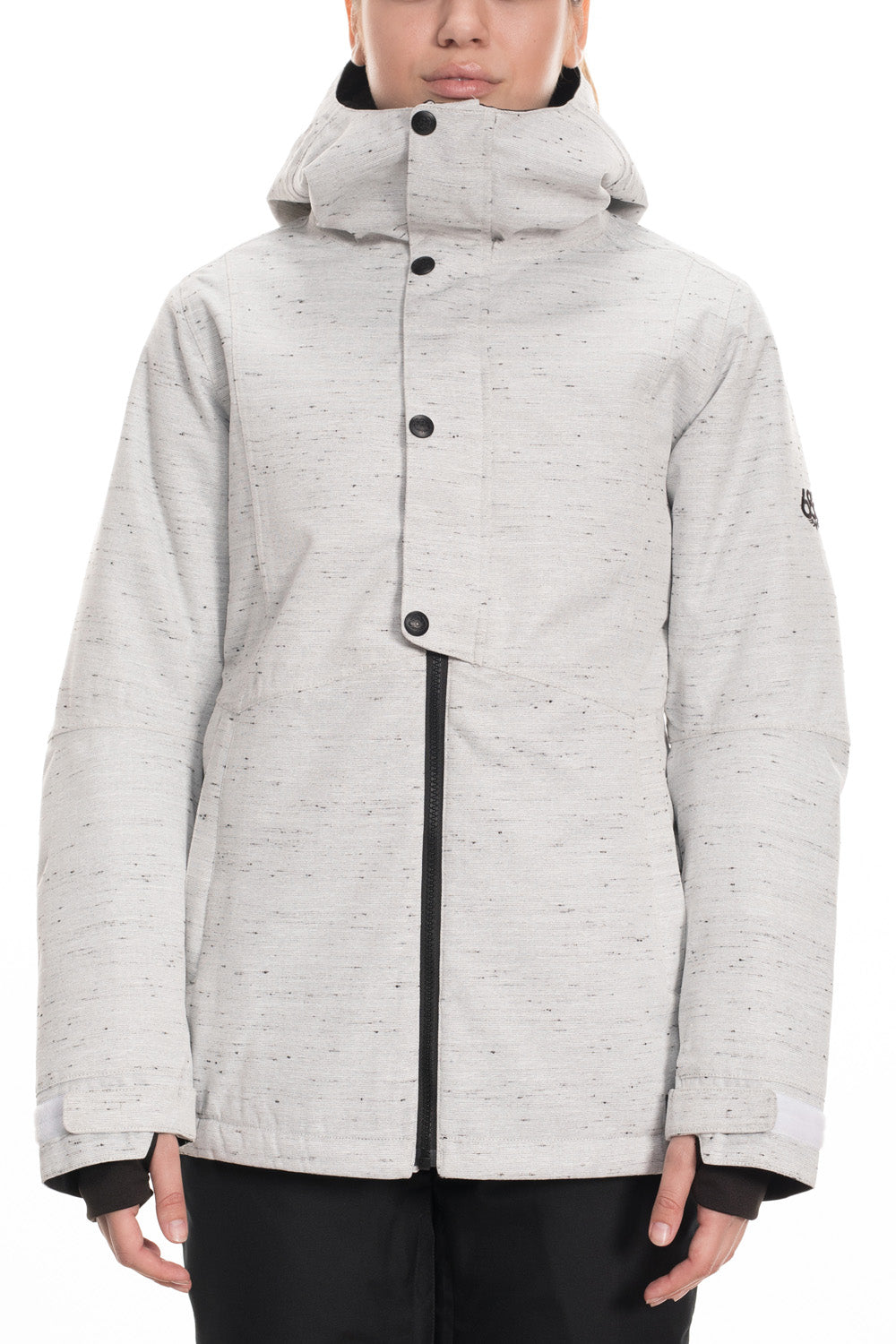686 Rumor Insulated Jacket - Women's White Slub