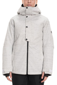 686 Rumor Insulated Jacket - Women's White Slub::White Slub