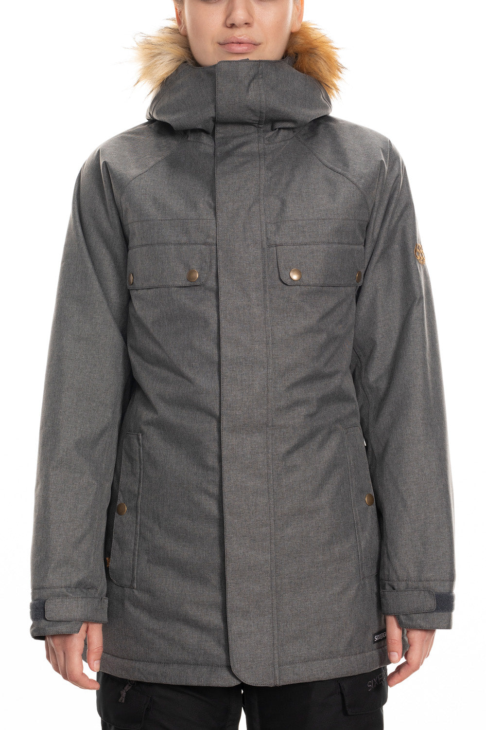 686 Dream Insulated Jacket - Women's Grey Melange