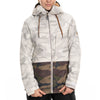 White Camo Colorblock