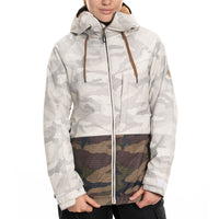 686 Athena Insulated Jacket - Women's White Camo Colorblock::White Camo Colorblock