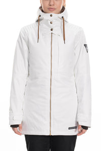 686 Aeon Insulated Jacket - Women's White Dobby::White Dobby