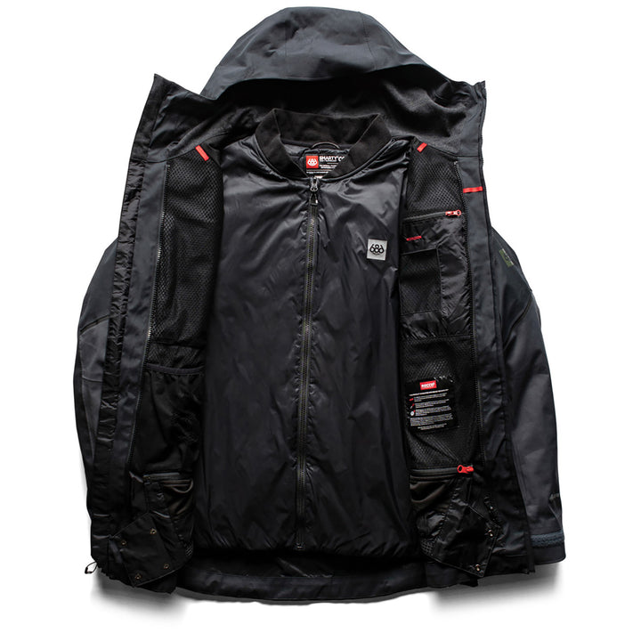 686 Stretch GORE-TEX SMARTY 3-in-1 Jacket Black Colorblock