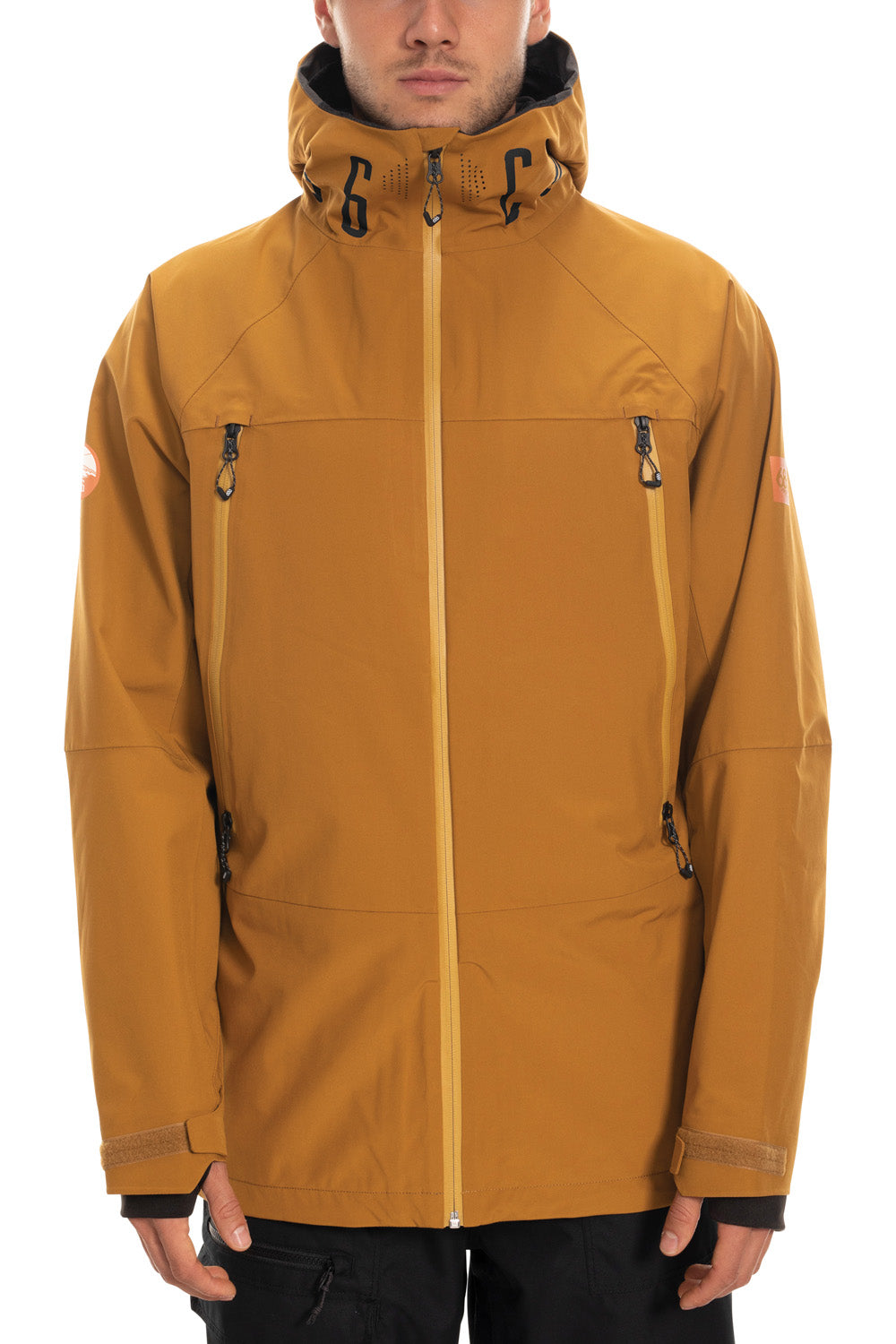686 Coal Sunrise Jacket Golden Brown