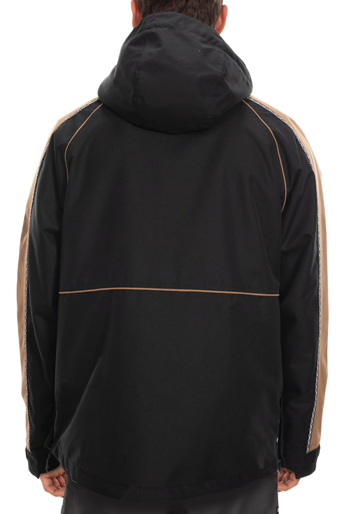 686 Catchit Anorak Track Jacket Black