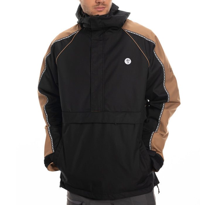 686 Catchit Anorak Track Jacket Black