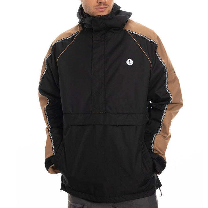 686 Catchit Anorak Track Jacket Black