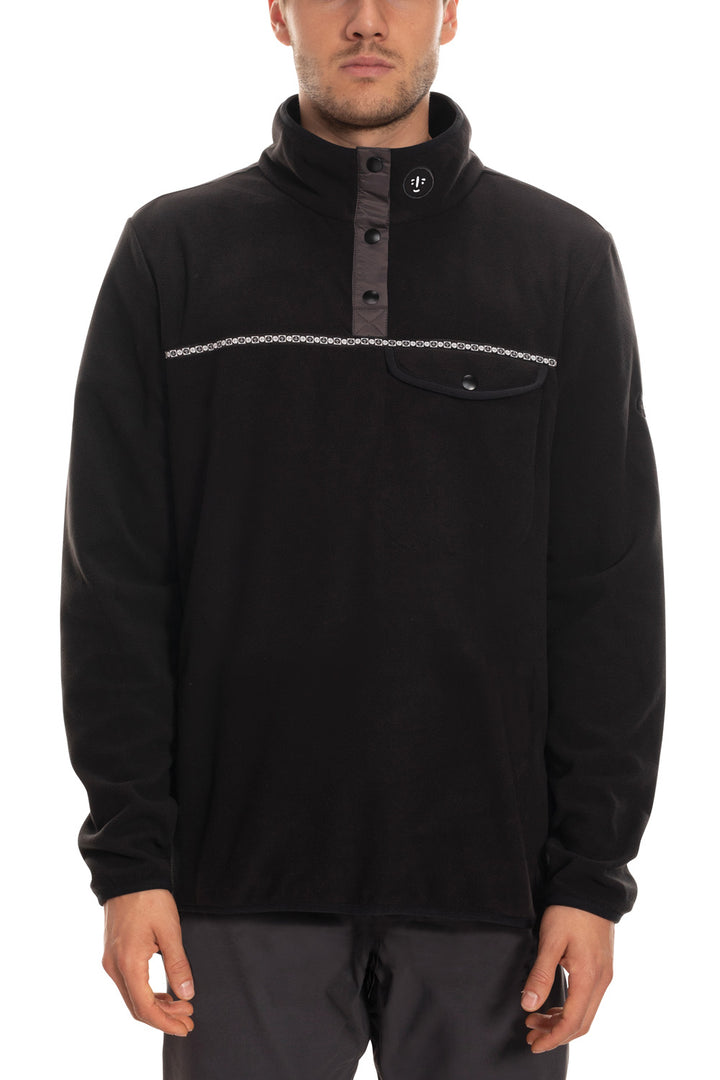 686 Sunshine Anorak Fleece Black
