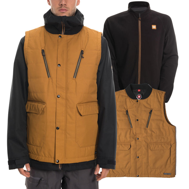 686 SMARTY 4-in-1 Complete Jacket Golden Brown