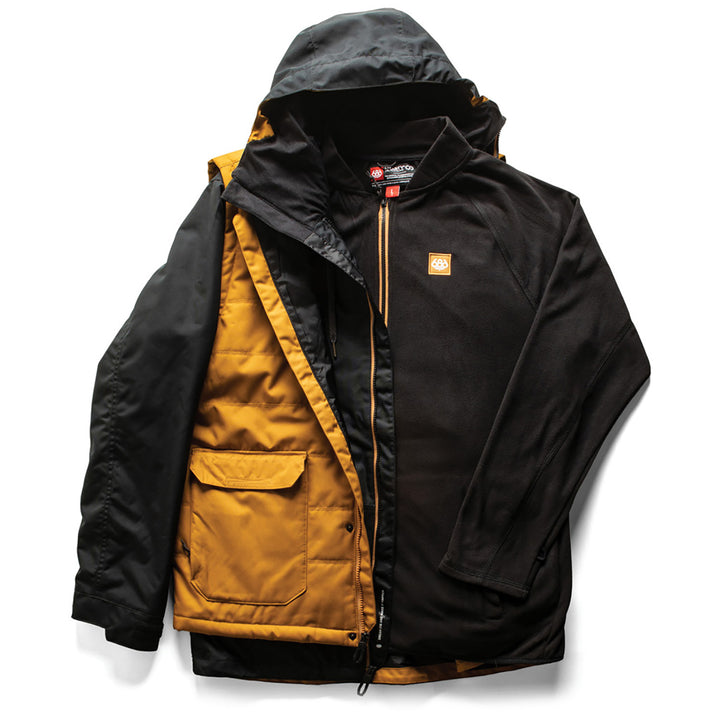 686 SMARTY 4-in-1 Complete Jacket Golden Brown