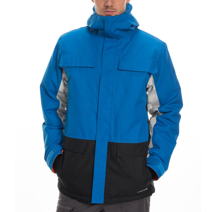 686 Hydrastash Canteen Jacket Strata Blue Colorblock