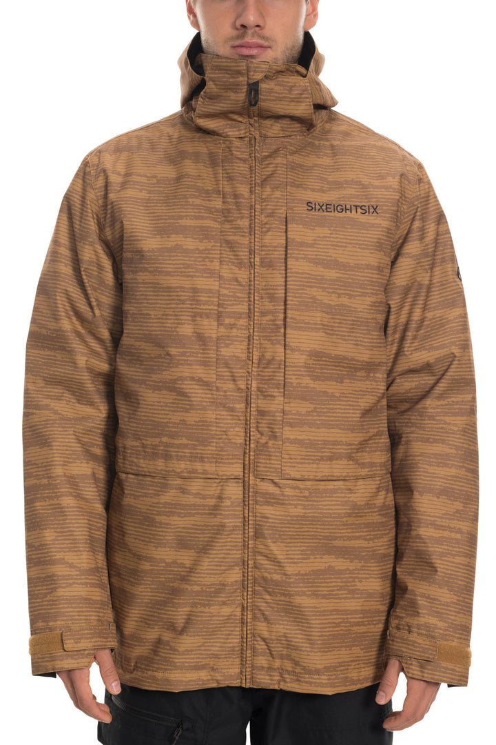 686 SMARTY 3-in-1 Form Jacket Golden Brown Landscape