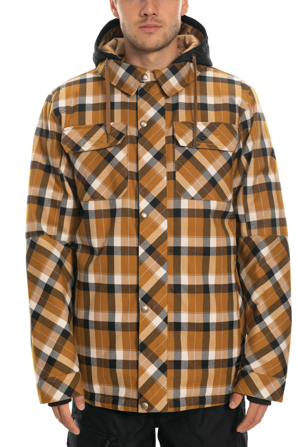 686 Woodland Insulated Jacket Golden Brown Plaid