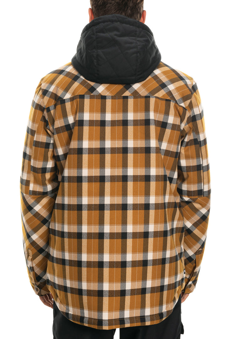 686 Woodland Insulated Jacket Golden Brown Plaid